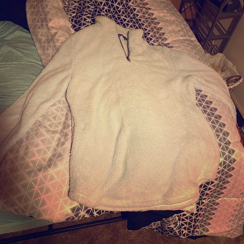 Fluffy pull over